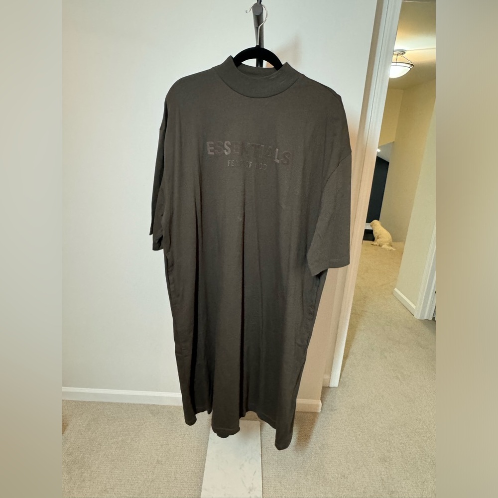 Fear of God Essentials Mock Neck Dress